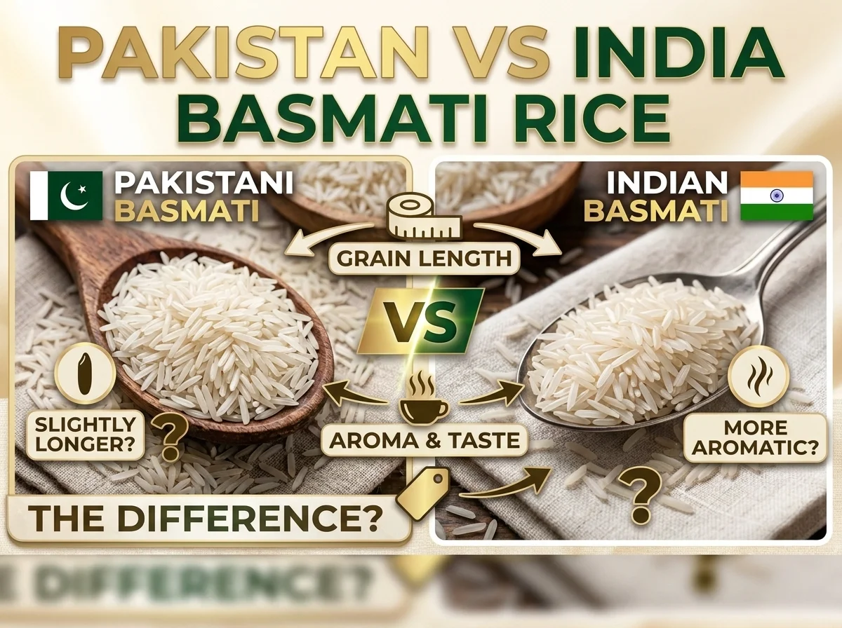 Pakistan vs India Basmati Rice: What Is the Difference?