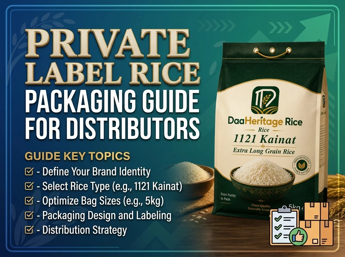 Private Label Rice Packaging: A Guide for Distributors