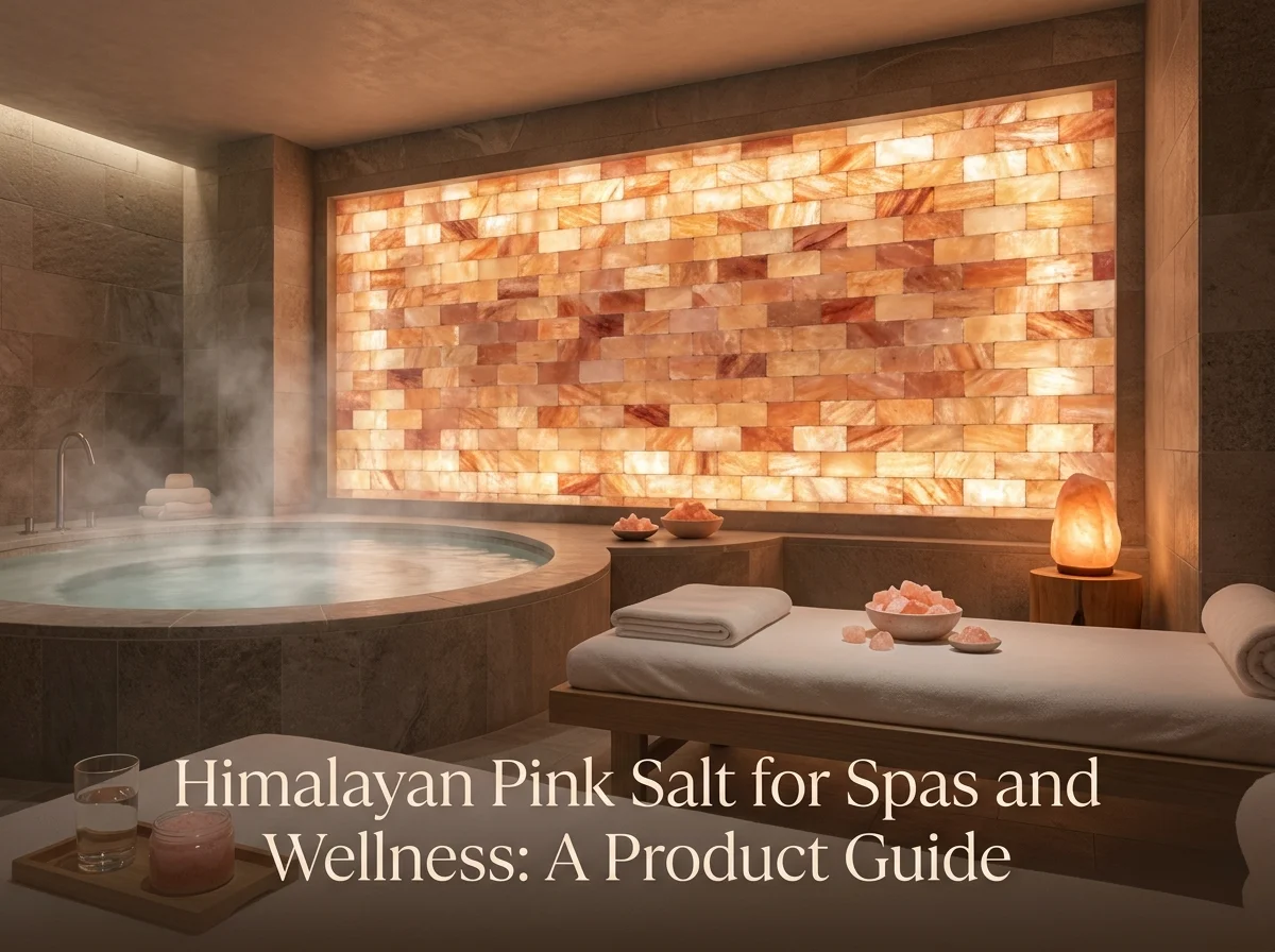 Himalayan Pink Salt for Spas and Wellness: A Product Guide