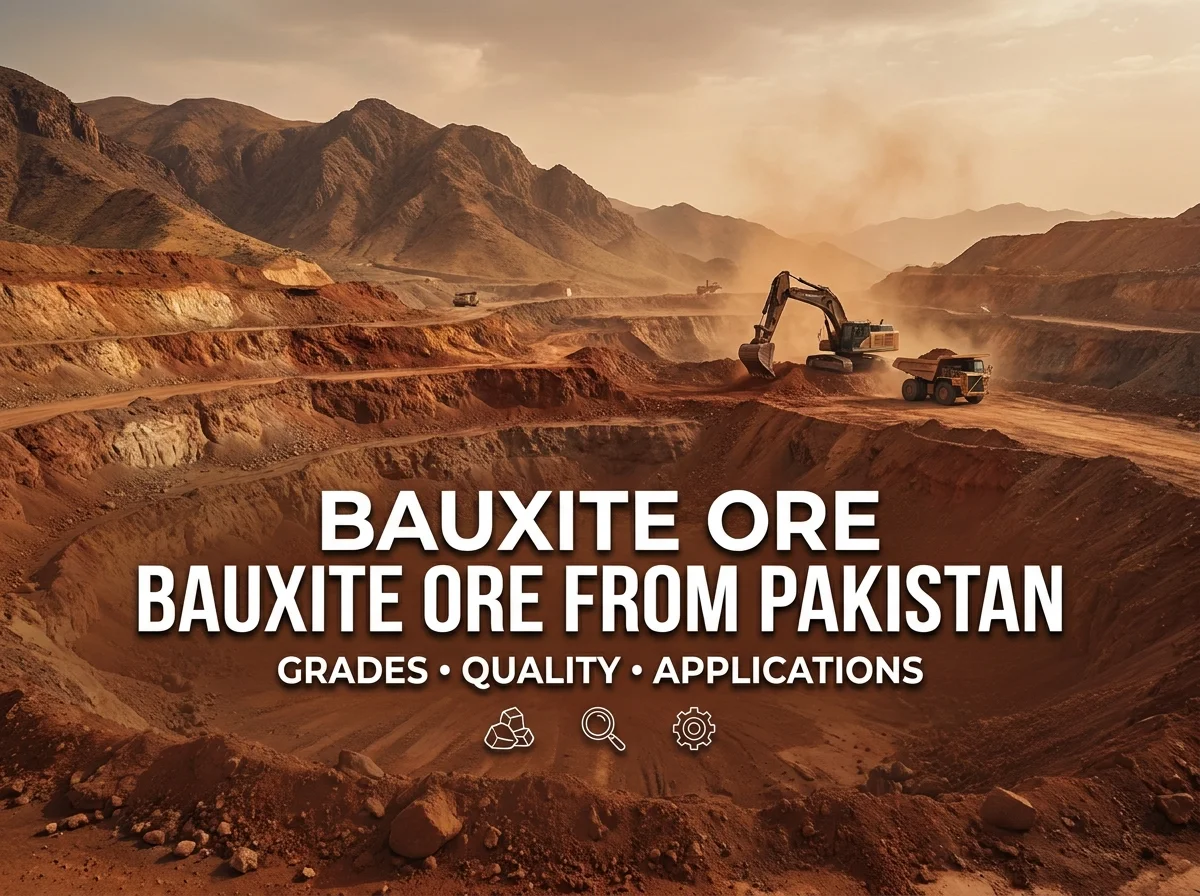 Bauxite Ore from Pakistan: Grades, Quality Parameters and Industrial Applications